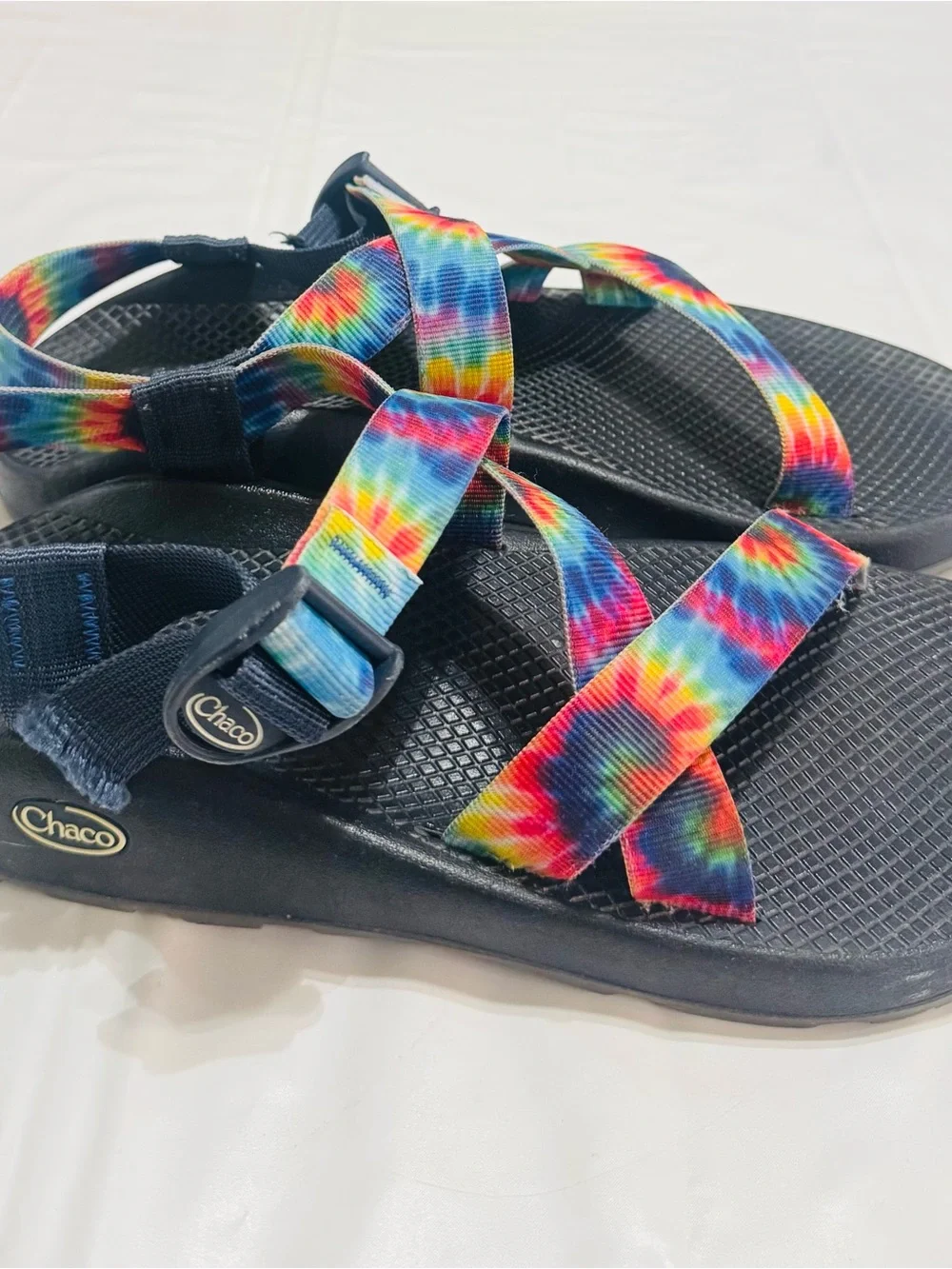 Chaco Tie-Dye Multi-Color Strap Sandals